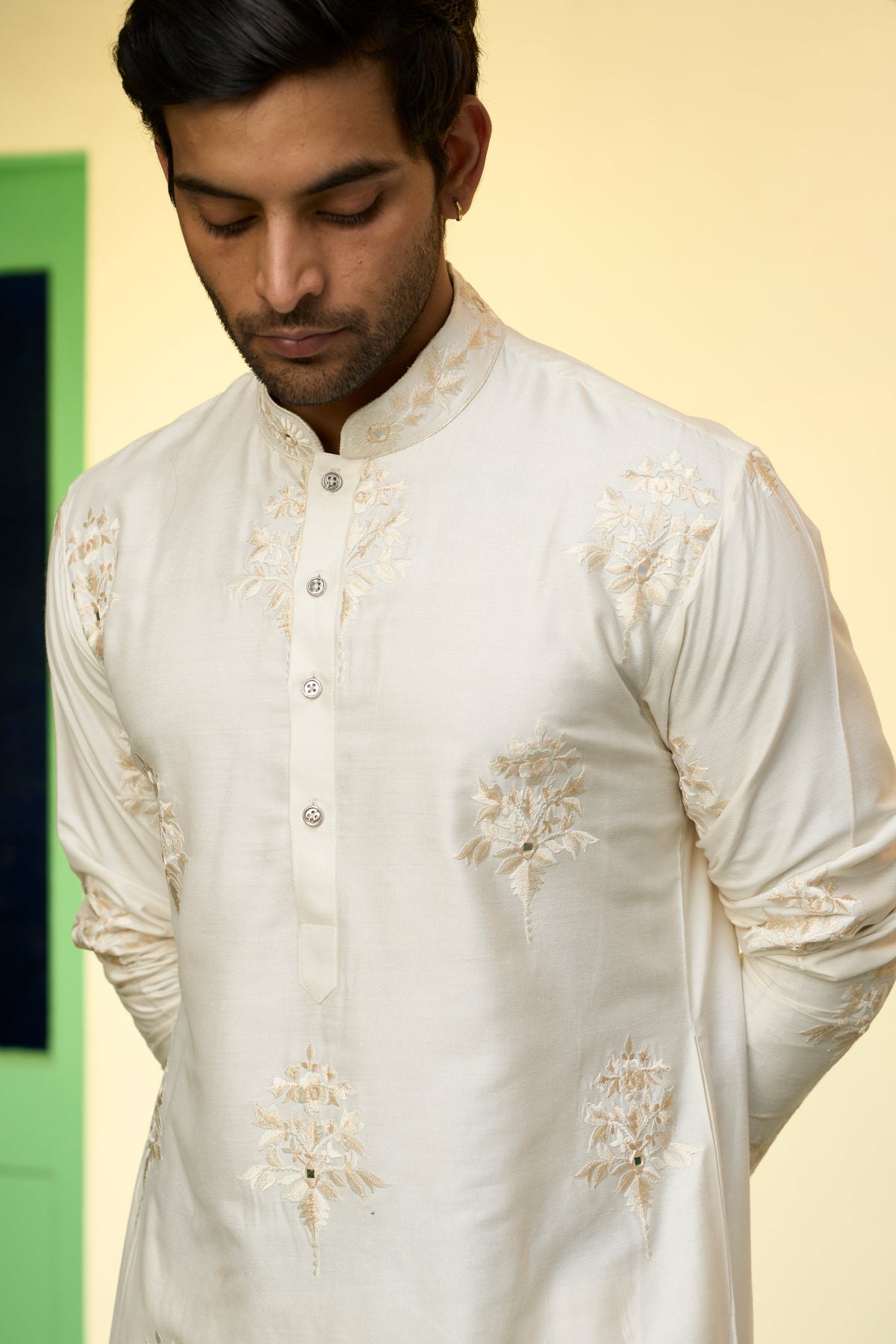 Gargee Designer's Gulbano Tashi Bundi Set Gargee