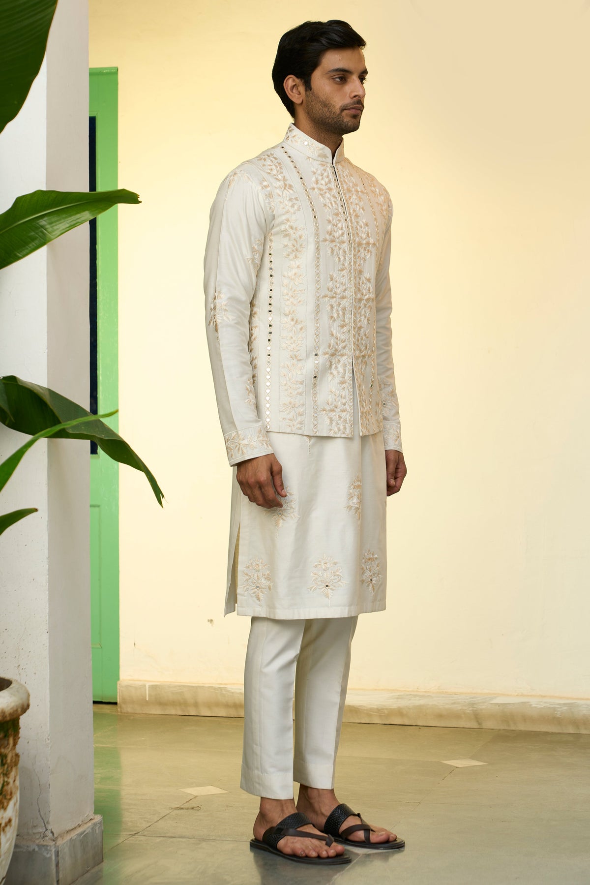 Gargee Designer's Gulbano Tashi Bundi Set Gargee