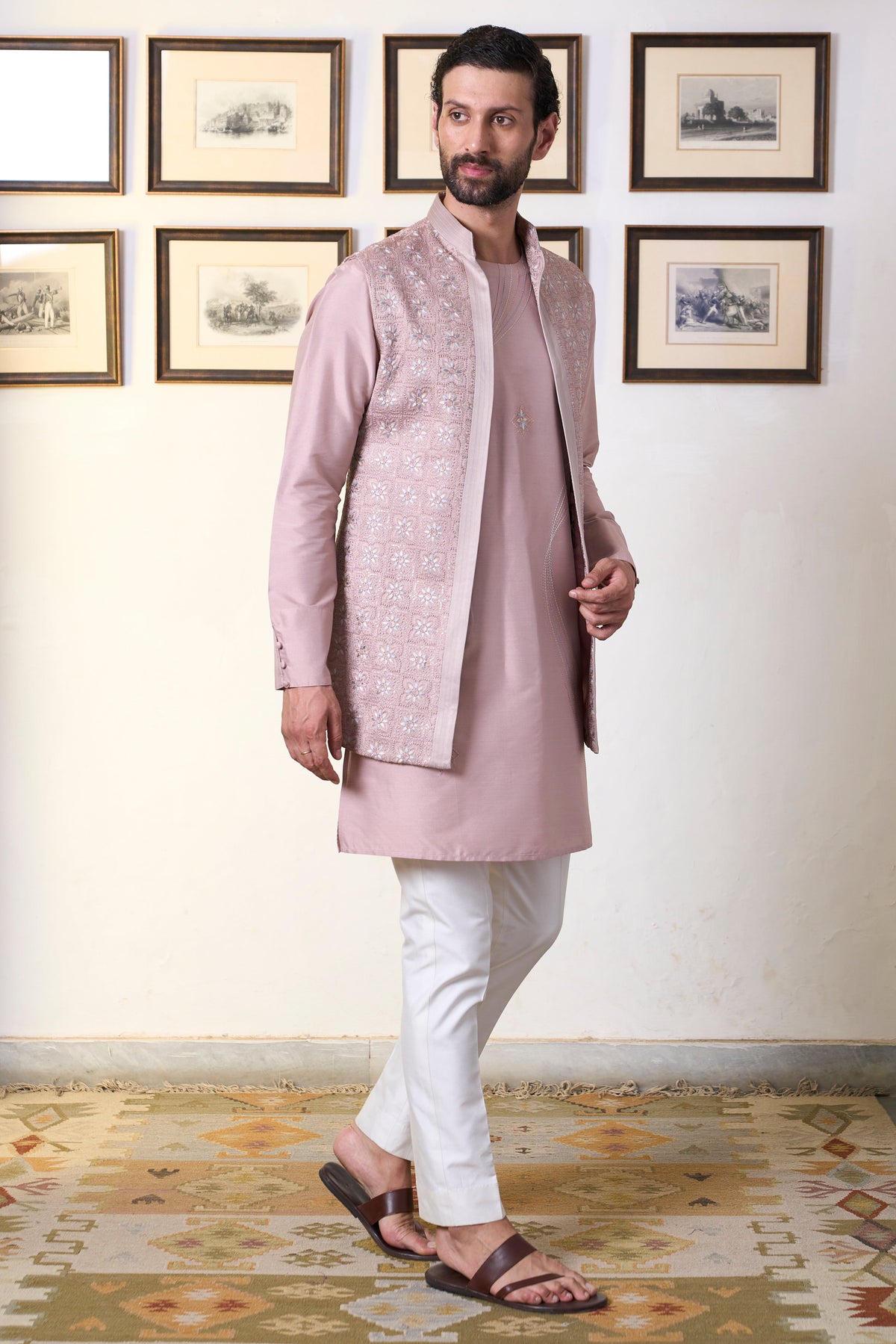 Gargee Designer's Kalva Paarth Shrug Set Gargee