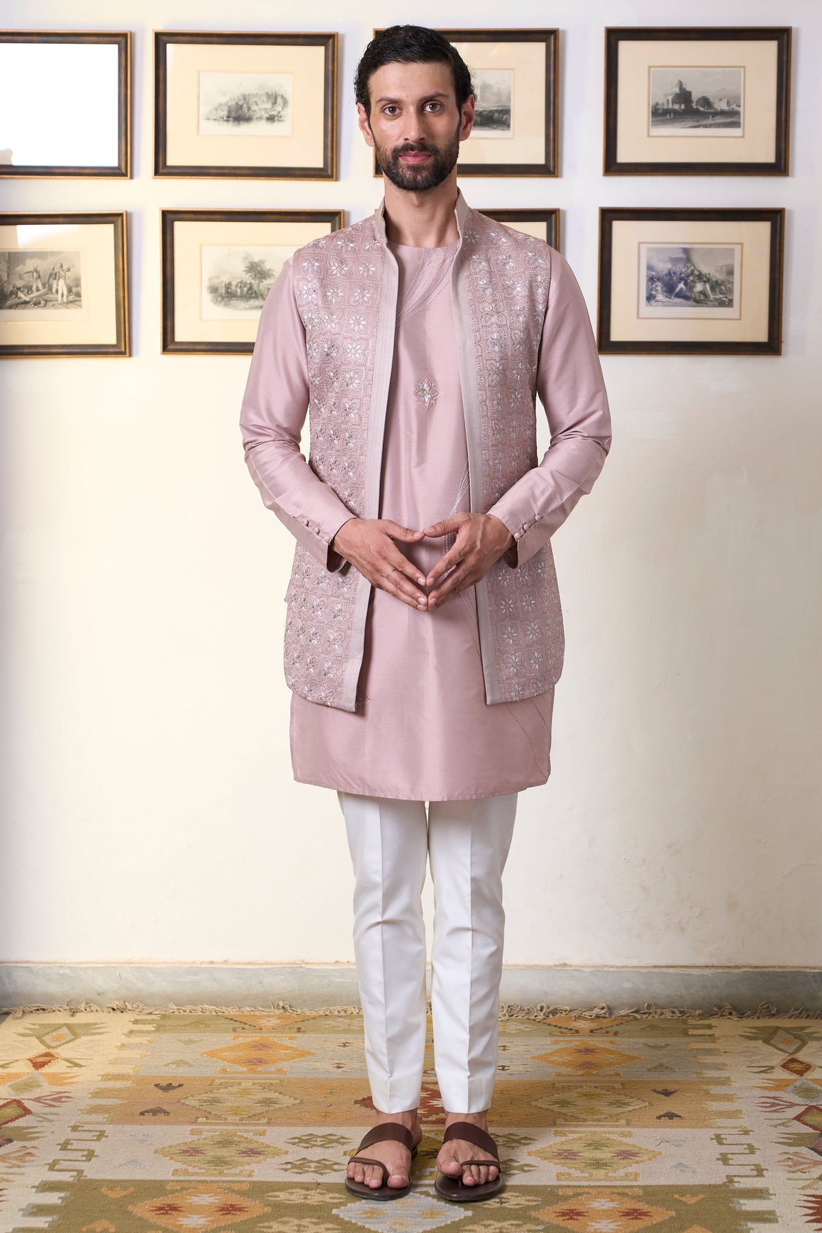 Gargee Designer's Kalva Paarth Shrug Set Gargee