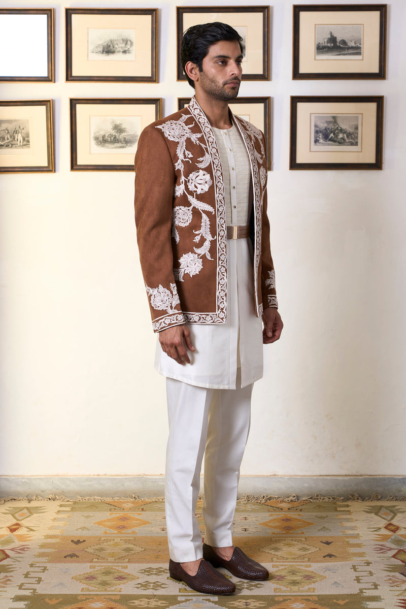 Gargee Designer's Dahliya Ashvath Jodhpuri Set Gargee