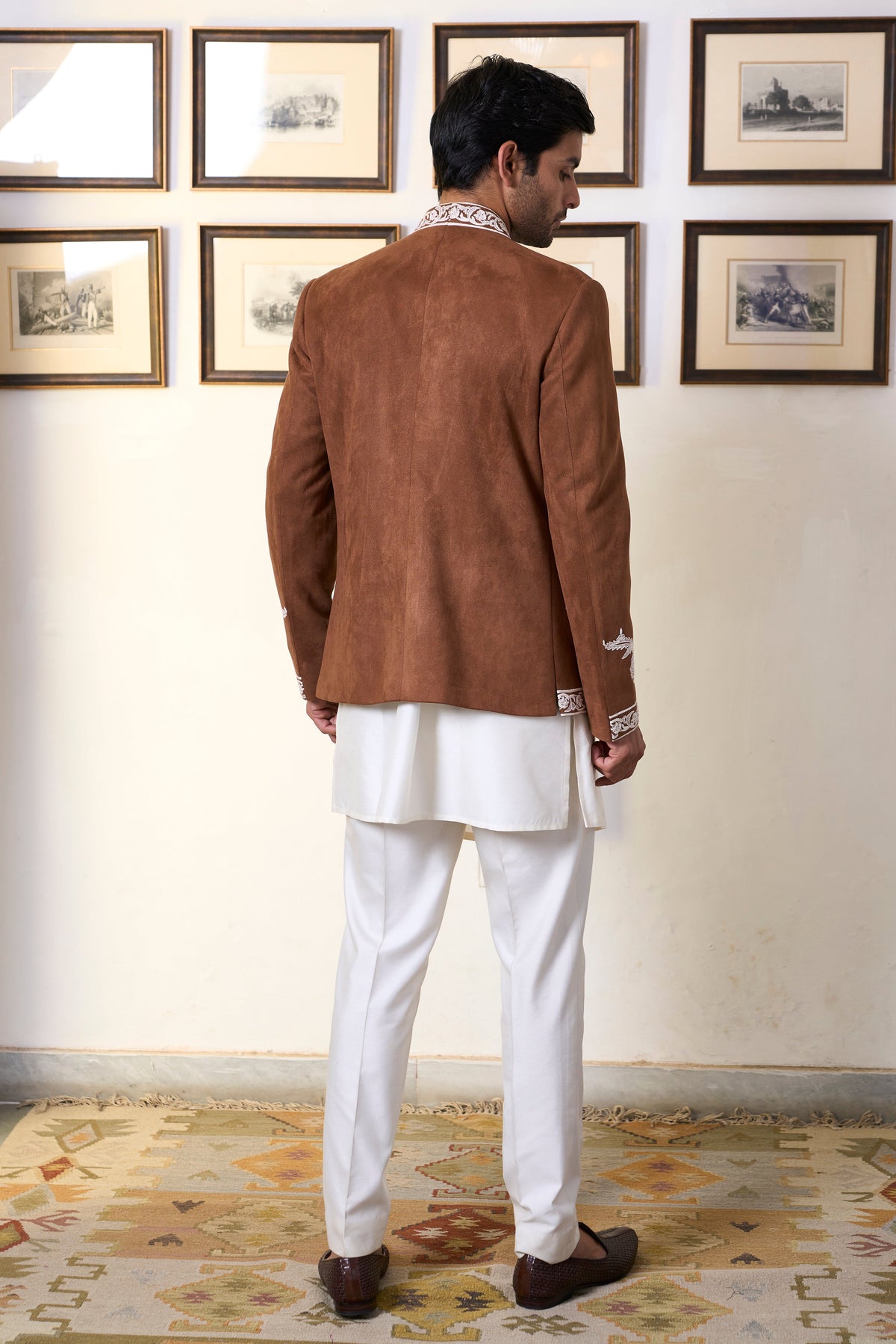Gargee Designer's Dahliya Ashvath Jodhpuri Set Gargee