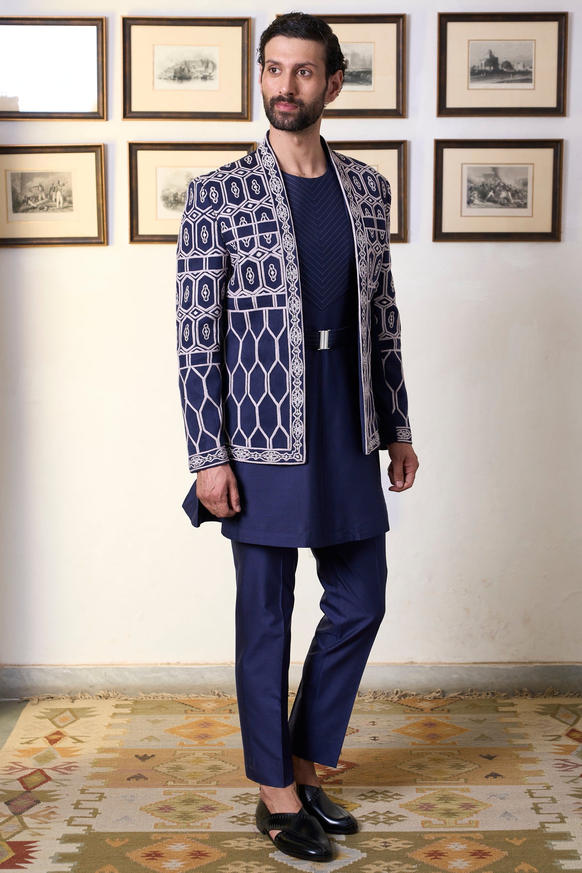 Gargee Designer's Jamuni Imam Jodhpuri Set Gargee