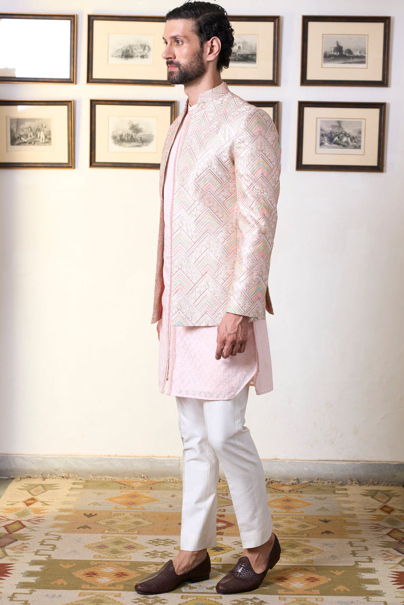 Gargee Designer's Gulaabhar Shabnam Jodhpuri Set Gargee
