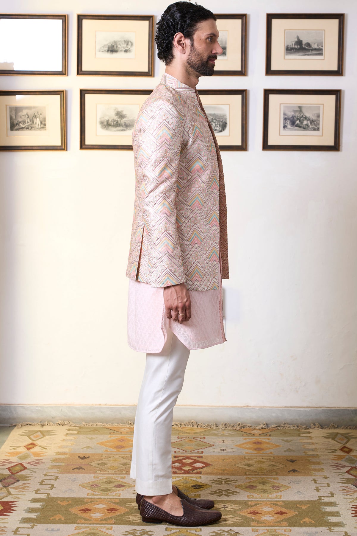 Gargee Designer's Gulaabhar Shabnam Jodhpuri Set Gargee