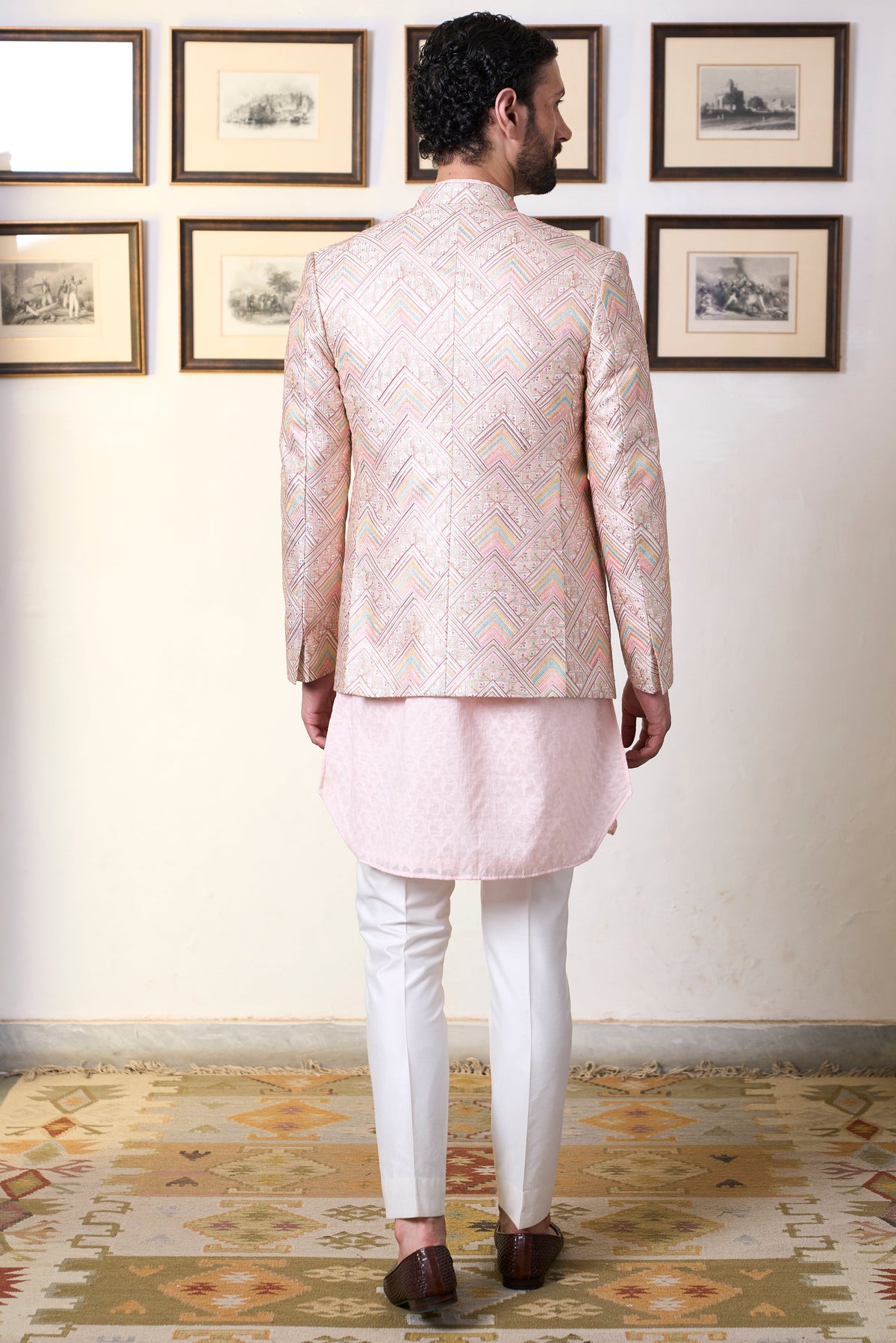 Gargee Designer's Gulaabhar Shabnam Jodhpuri Set Gargee