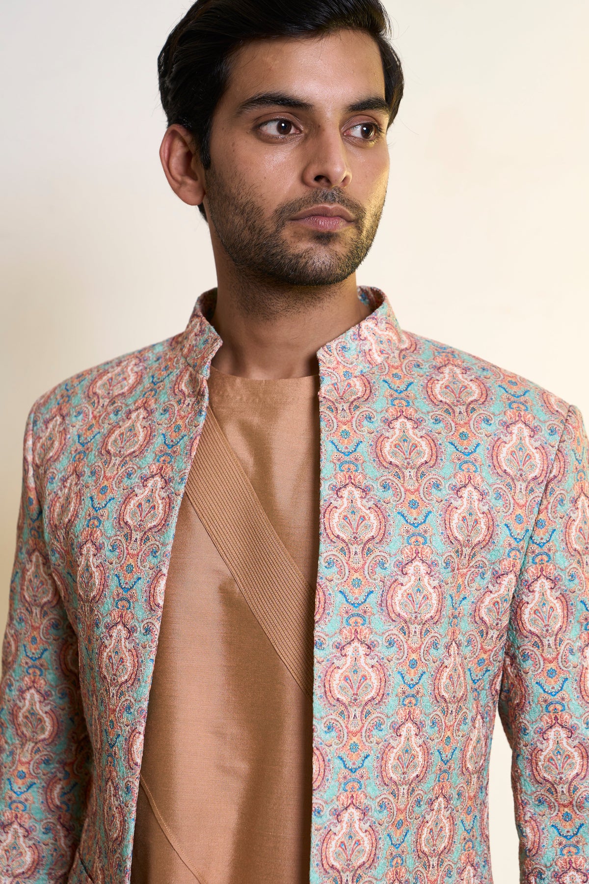Gargee Designer's Dahliya Mehtaab Jodhpuri Set Gargee