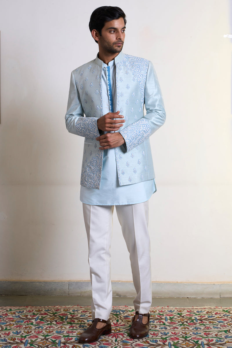 Gargee Designer's Gul-Nilofer Mehreen Jodhpuri Set Gargee