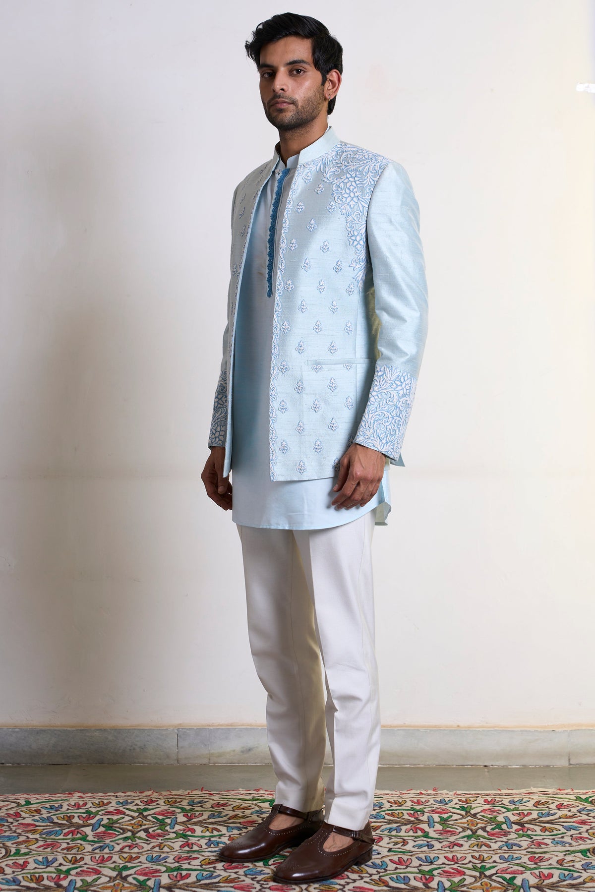 Gargee Designer's Gul-Nilofer Mehreen Jodhpuri Set Gargee