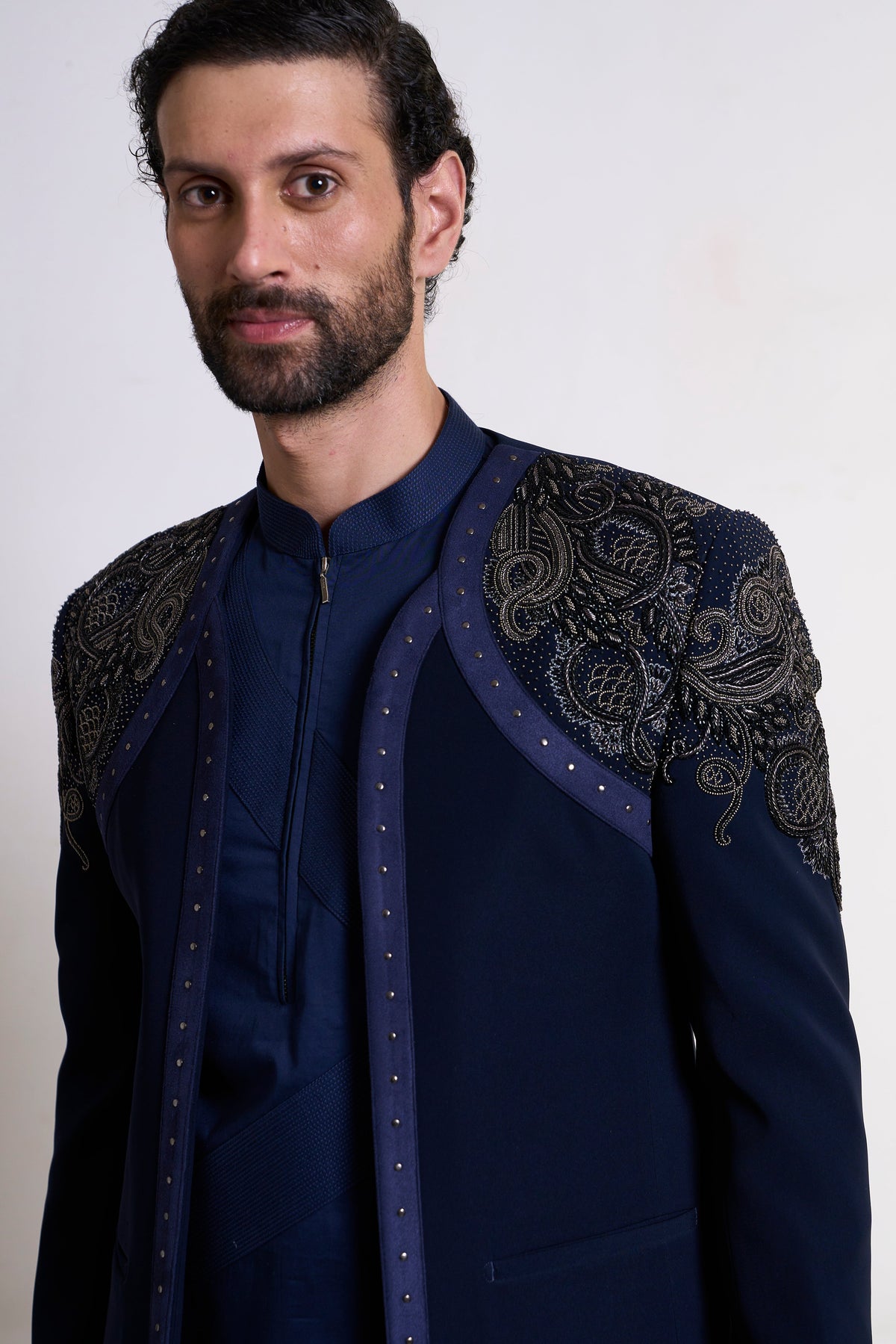 Gargee Designer's Neel Chidiya Jodhpuri Set Gargee