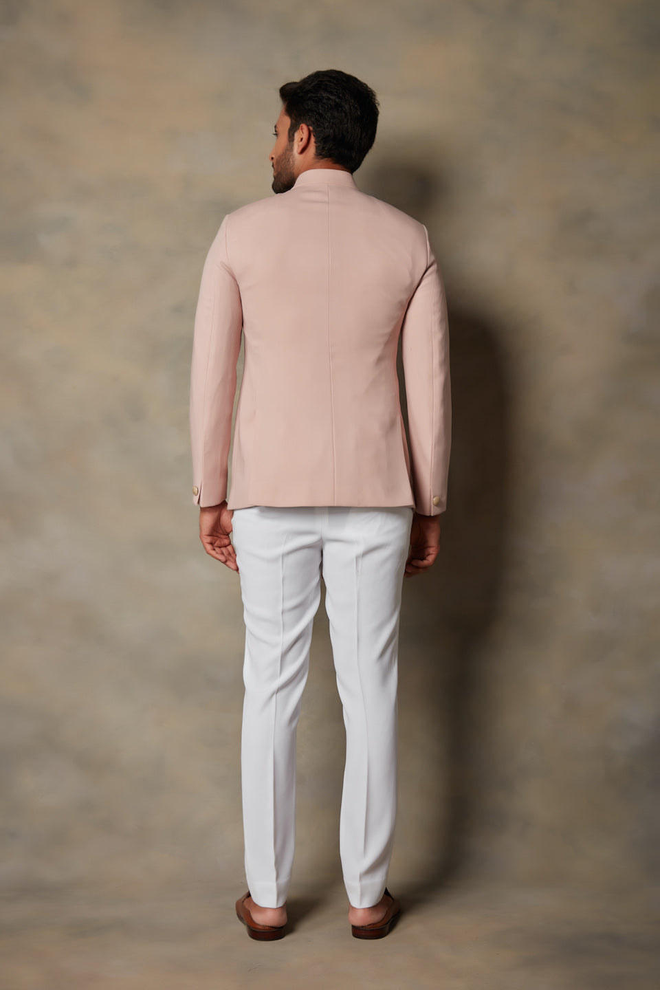 Gargee Designer's PINK DRAPE JODHPURI SET Gargee Designer