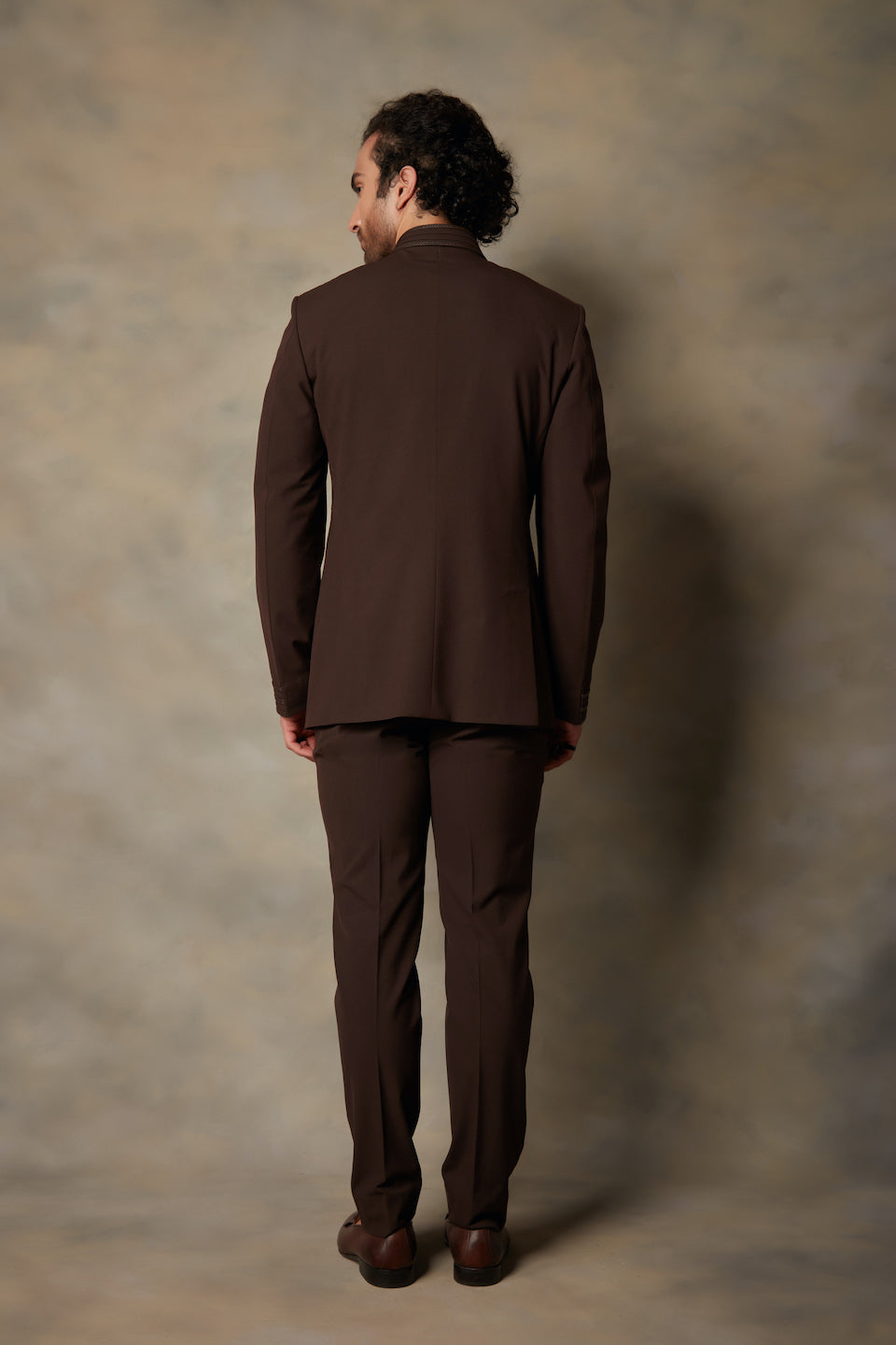 Gargee Designer's BROWN TAPE  JODHPURI SET Gargee Designer