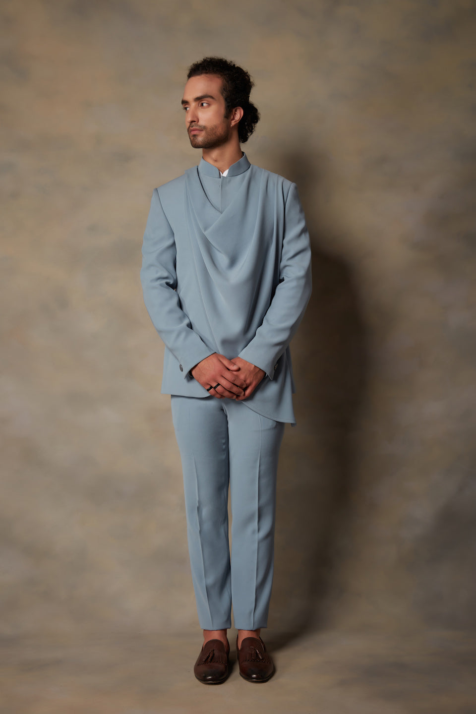 Gargee Designer's SKY DRAPE JODHPURI SET Gargee Designer