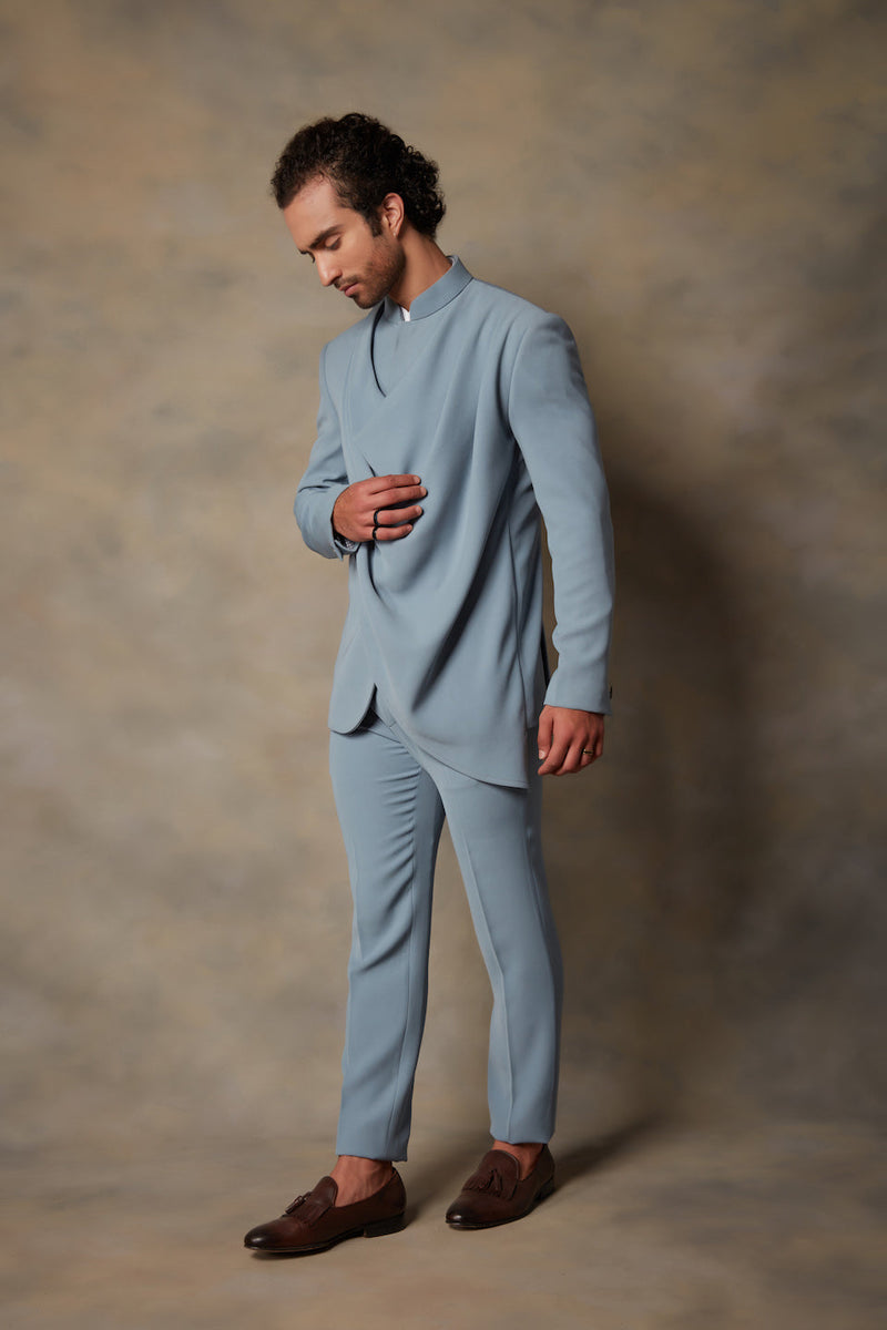 Gargee Designer's SKY DRAPE JODHPURI SET Gargee Designer
