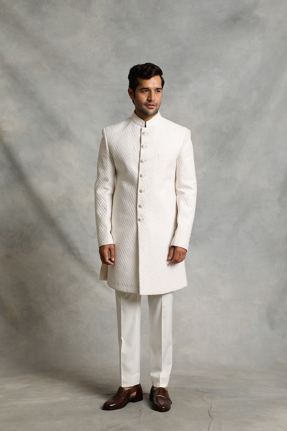 OFF-WHITE QUILTED INDO SET 1