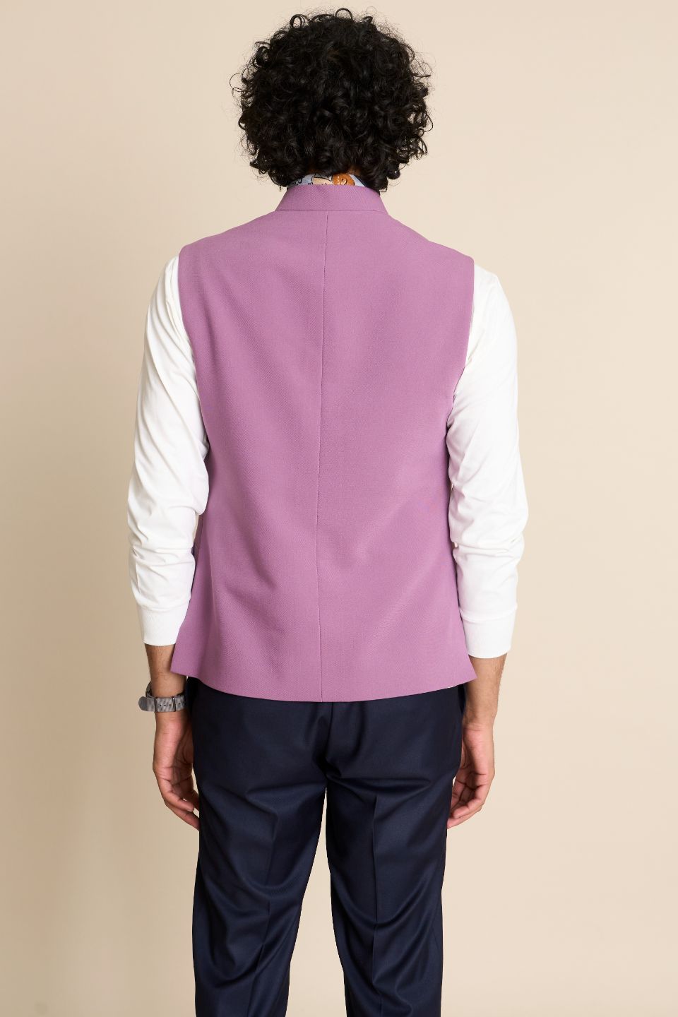 Gargee Designer's LAVENDER ZIPPER DOWN VEST Gargee