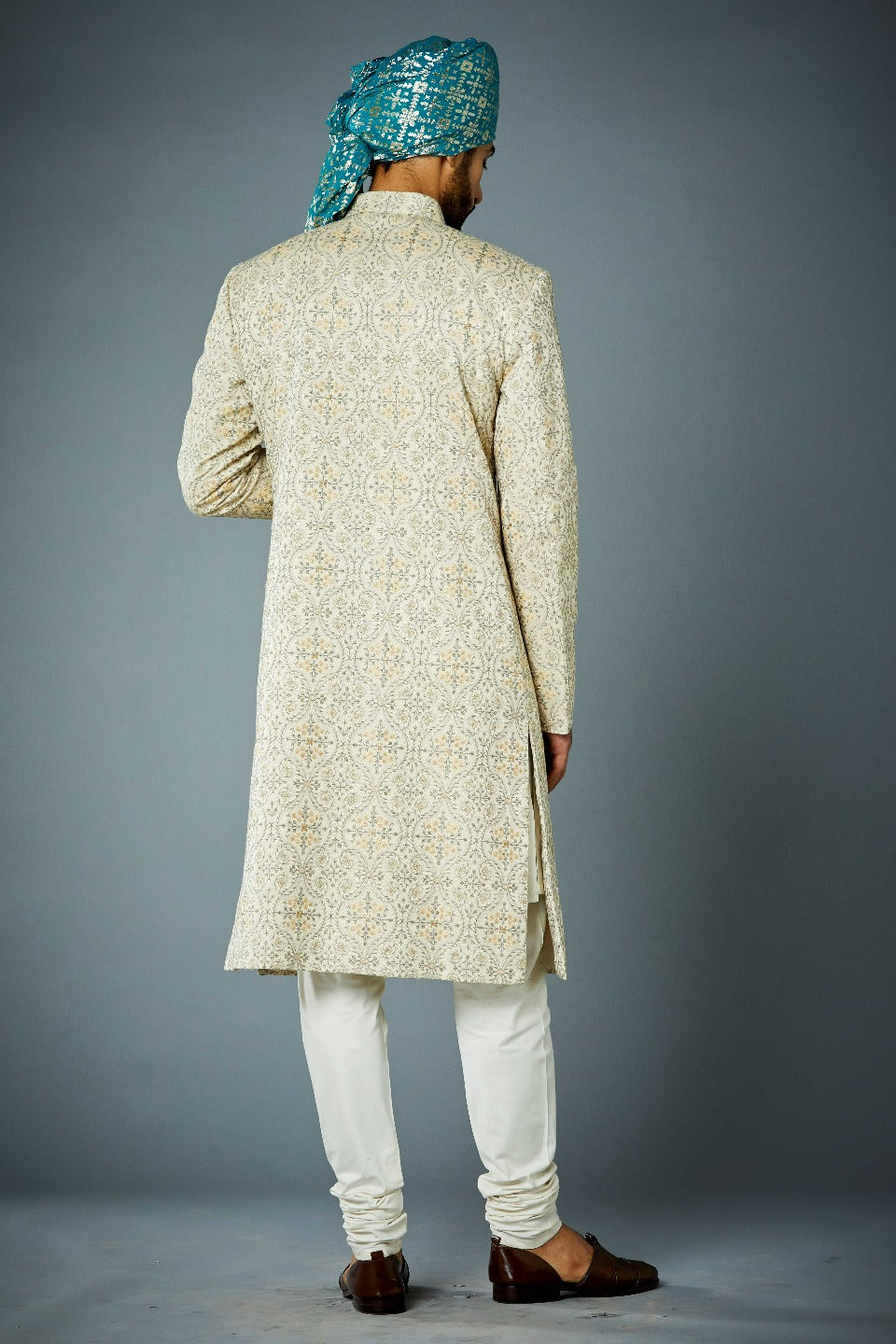 Gargee Designer's REGENCY EMBROIDERED SHERWANI SET Gargee