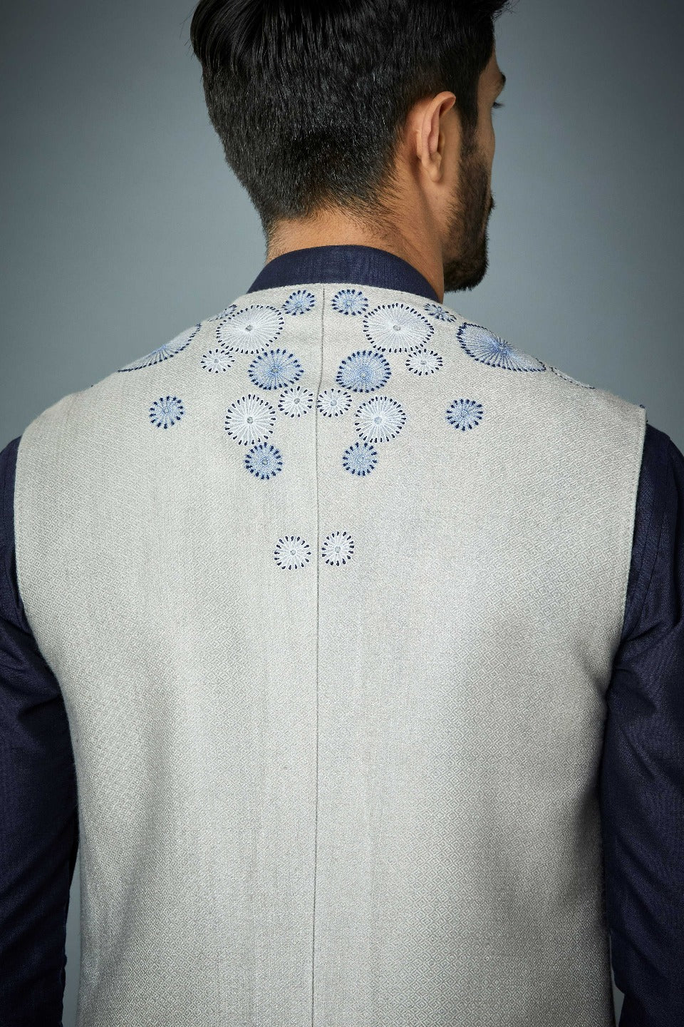 Gargee Designer's GREY DANDELION Shrug Set Gargee