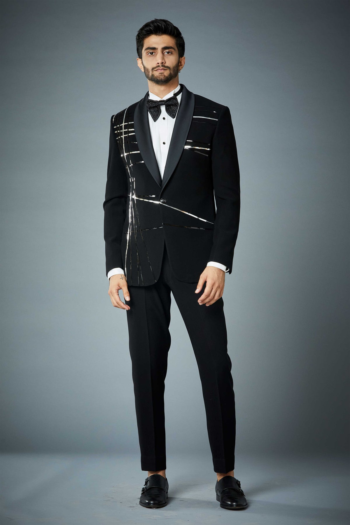 Gargee Designer's BLACK MAGIC CONCEPT TUXEDO SET Gargee