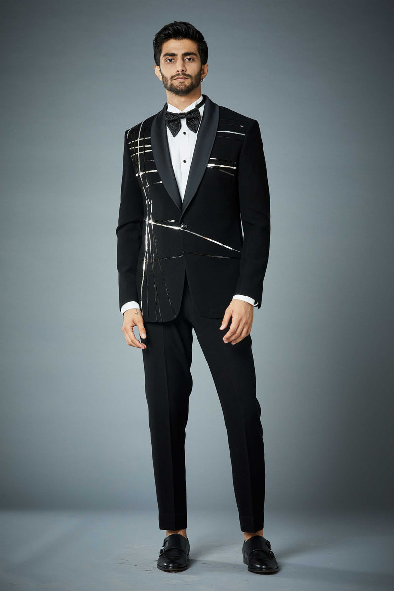 Gargee Designer's BLACK MAGIC CONCEPT TUXEDO SET Gargee