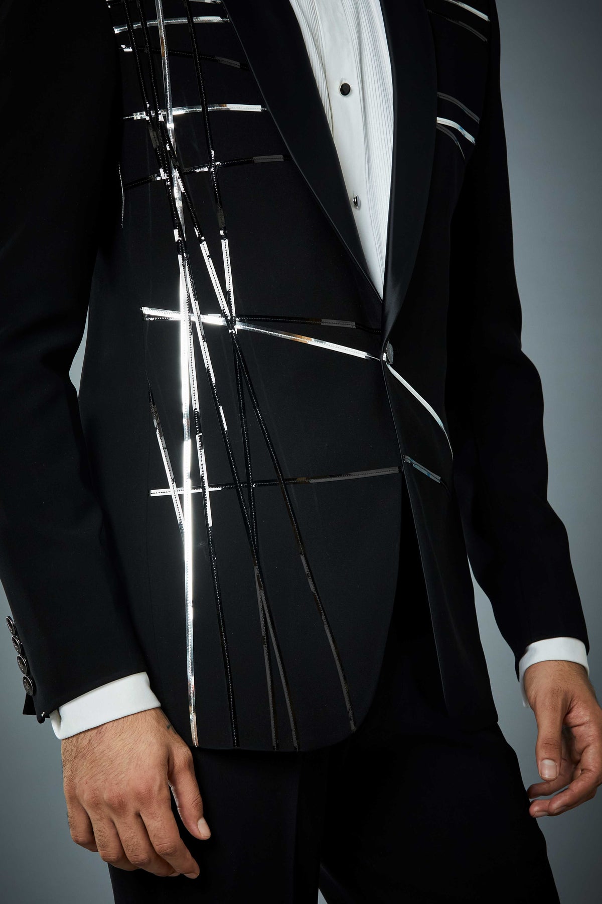 Gargee Designer's BLACK MAGIC CONCEPT TUXEDO SET Gargee