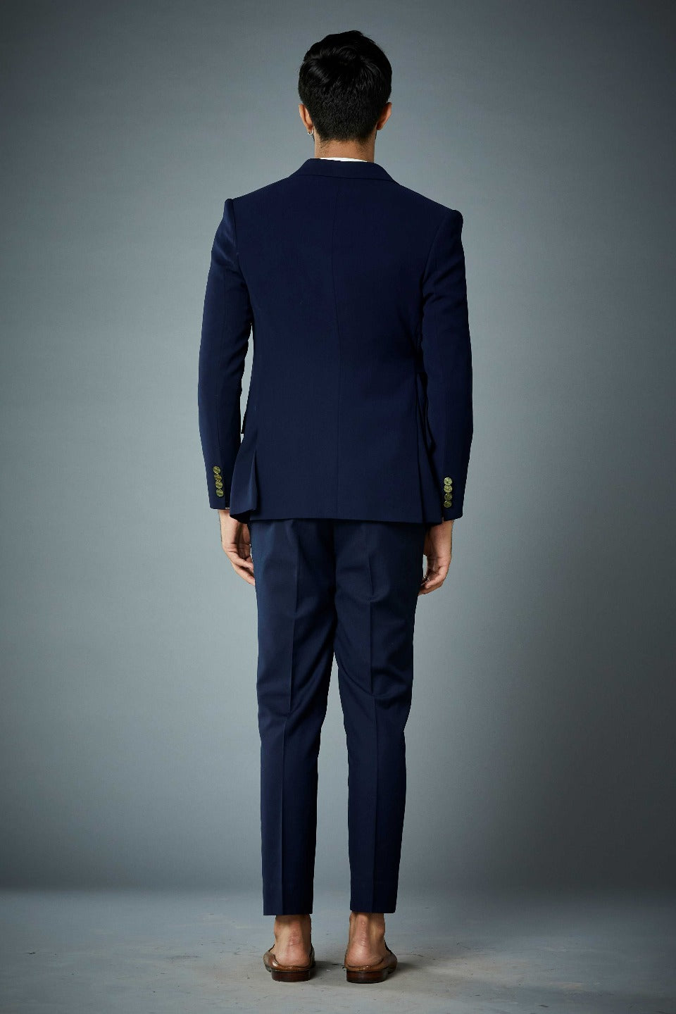 Gargee Designer's NAVY WRAP TUXEDO SET Gargee