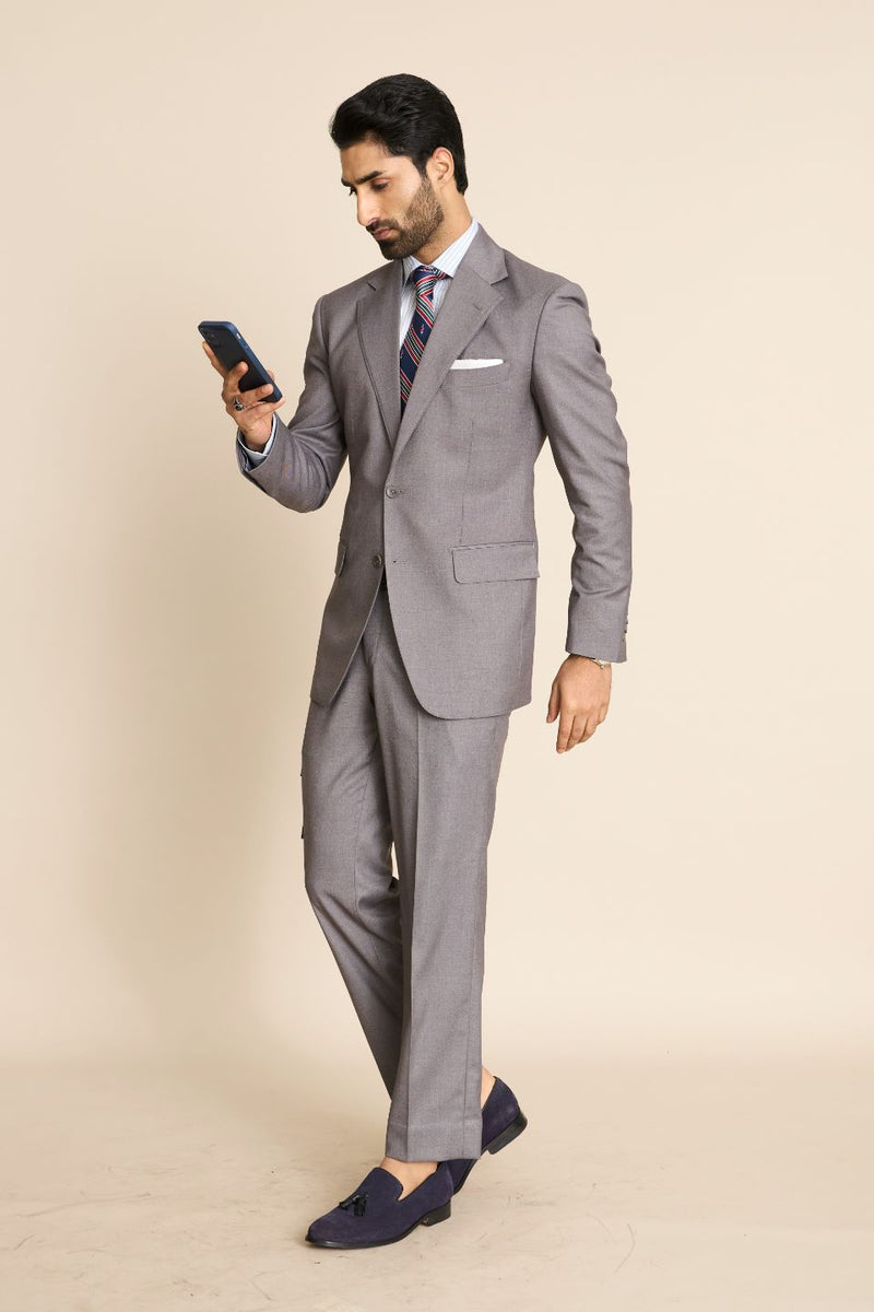 Gargee Designer's GREY CLASSIC FORMAL SUIT Gargee