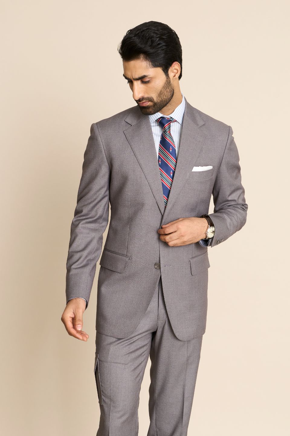 Gargee Designer's GREY CLASSIC FORMAL SUIT Gargee