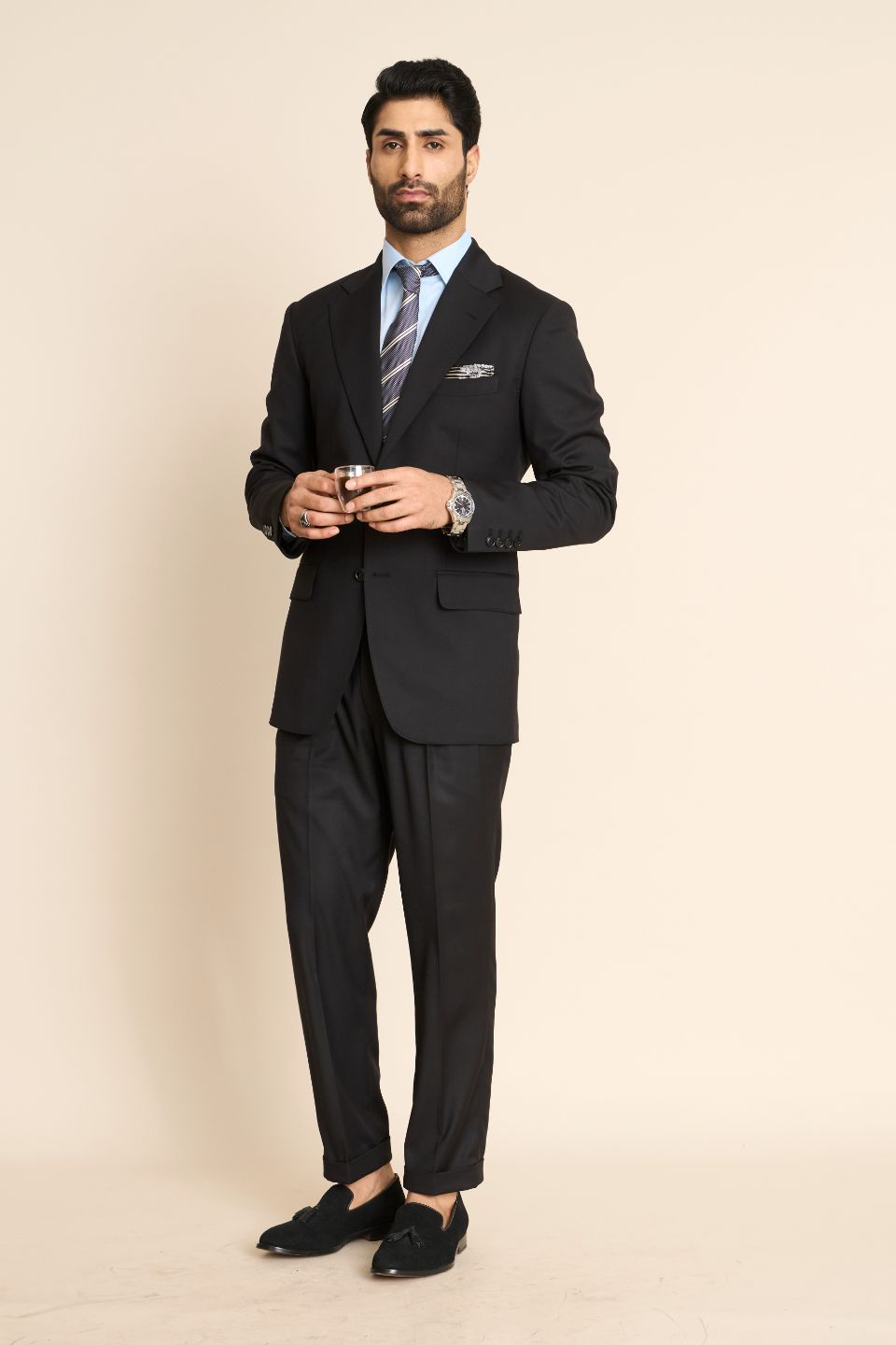 Gargee Designer's BLACK CLASSIC FORMAL SUIT Gargee