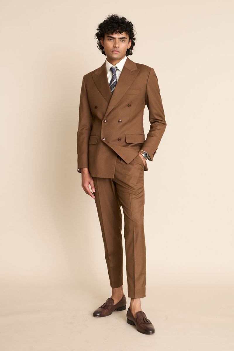 Gargee Designer's CURRY CLASSIC DOUBLE BREASTED SUIT Gargee