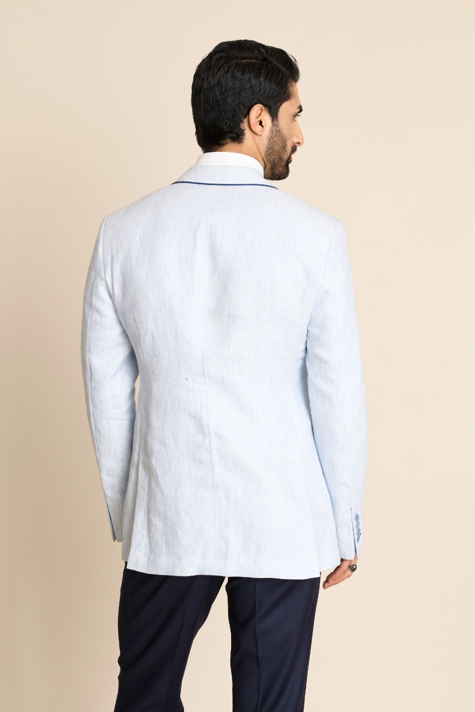 Gargee Designer's SKY LINEN NOBILITY BLAZER Gargee