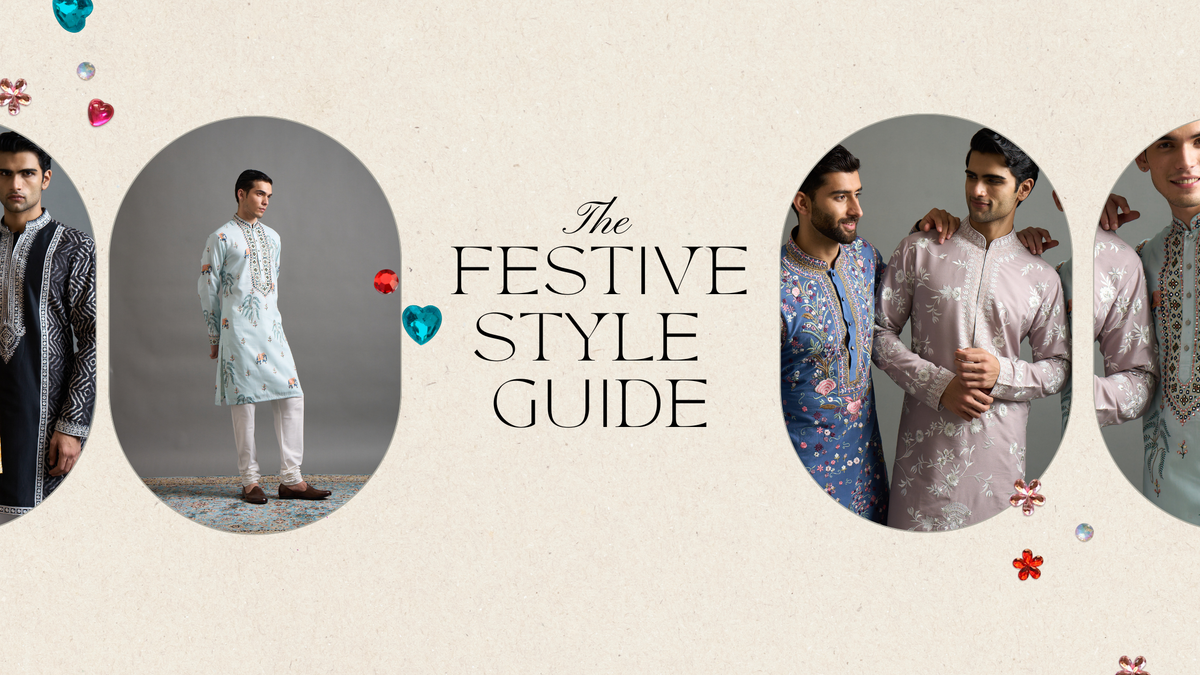 Festive-Style-Guide-Best-Designer-Kurtas-Bundis-for-Men Gargee