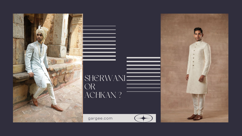 Achkan vs Sherwani - What is Best for You