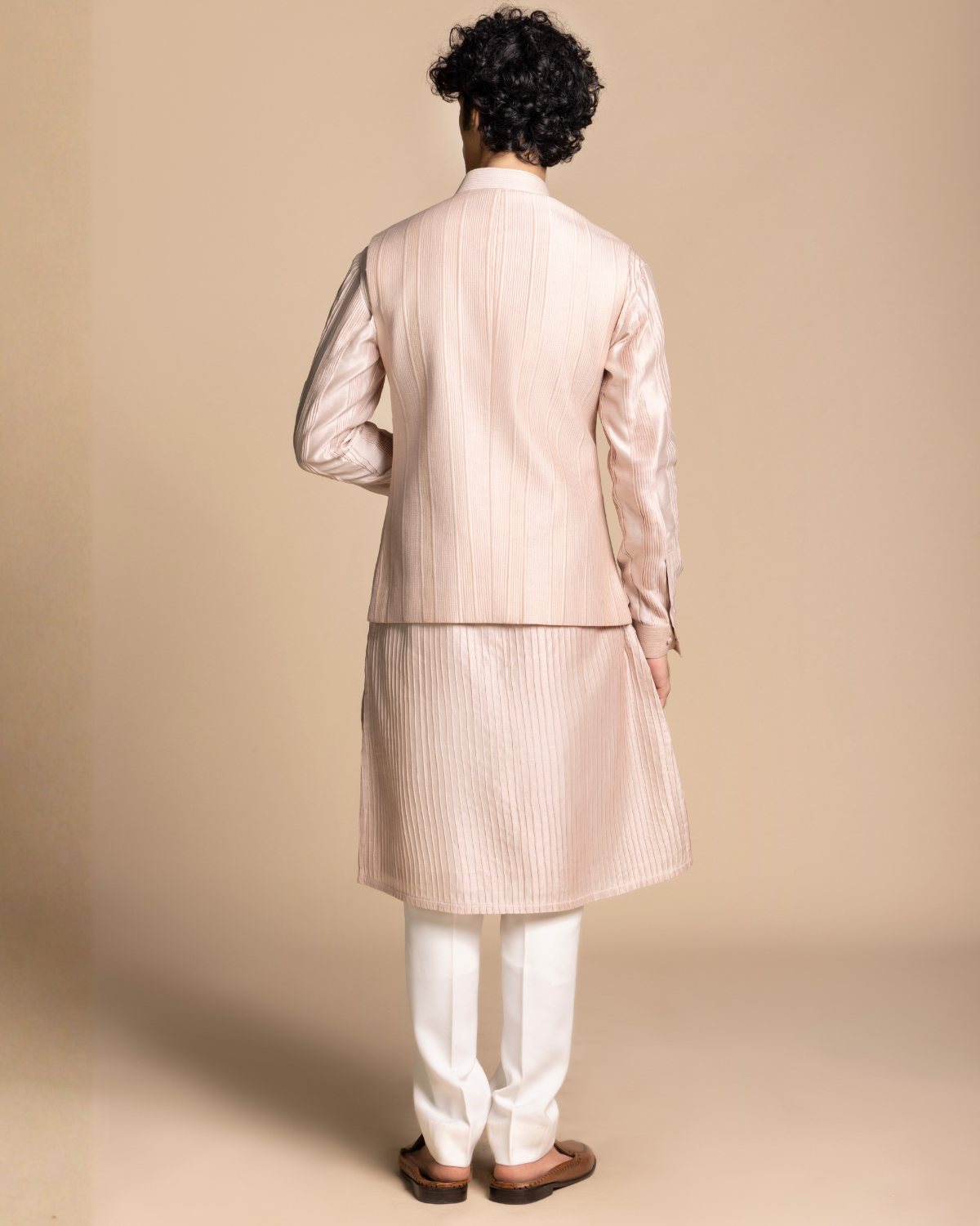 Blush Quilted Bundi Set Gargee