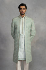 Zeb Mint Indowestern Set