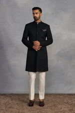 Suroor Noir Black Indowestern Set