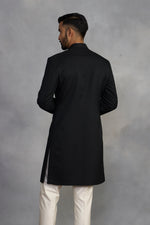 Suroor Noir Black Indowestern Set