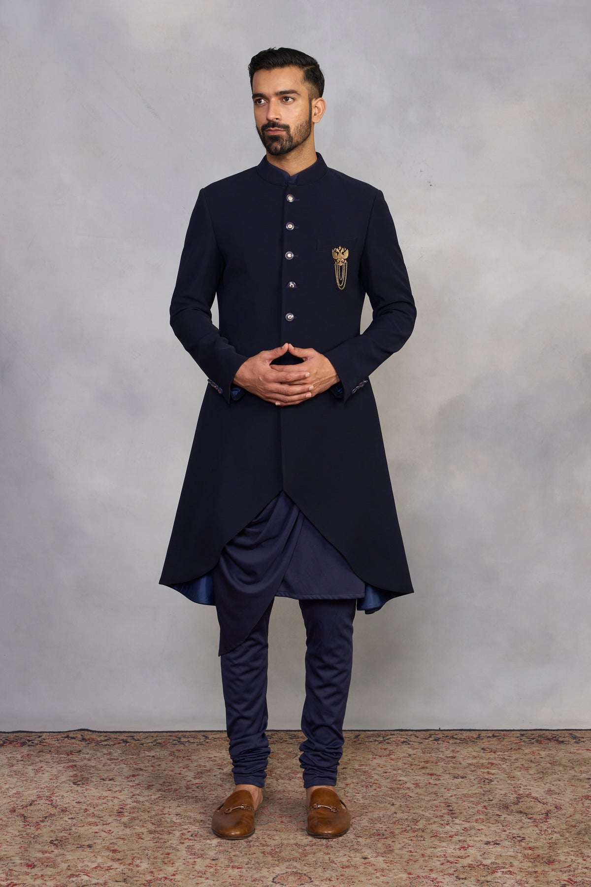 Saaya Navy Indowestern Set