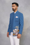 Rafiq Blue Jodhpuri Set