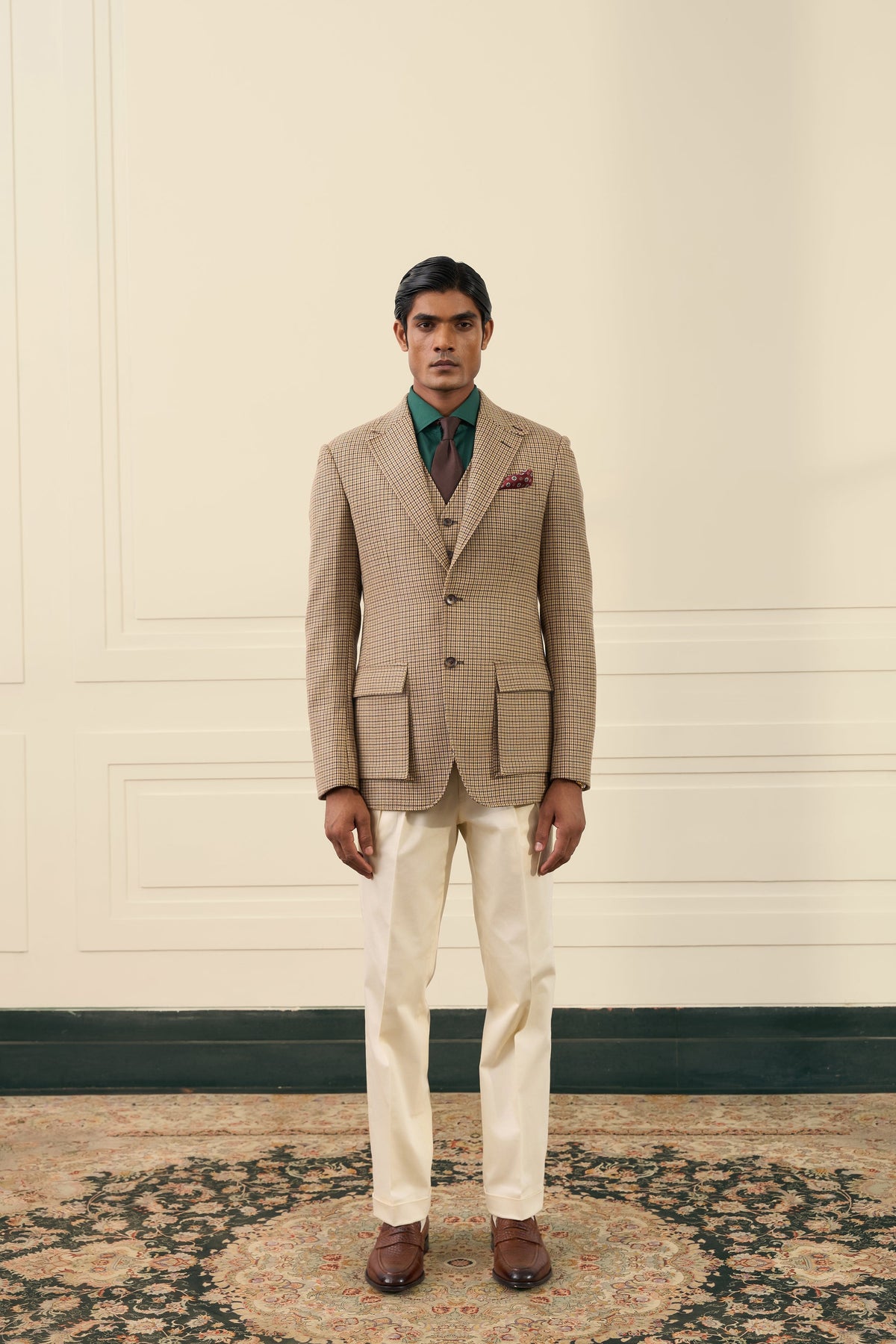 Houndstooth Heritage Blazer Gargee