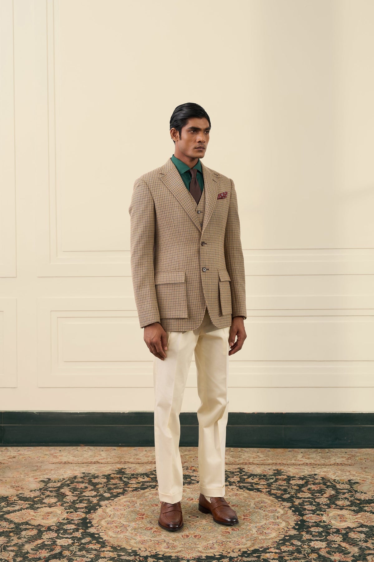 Houndstooth Heritage Blazer Gargee