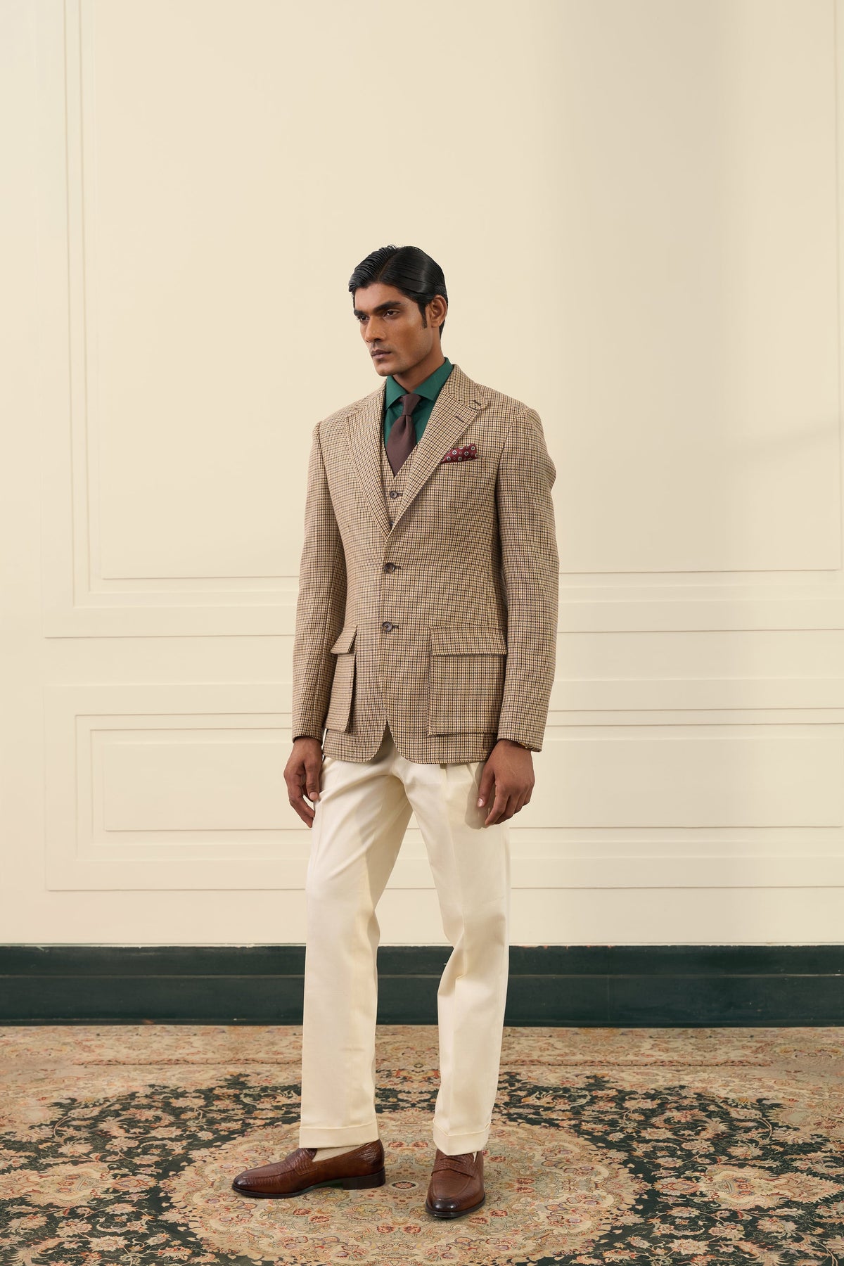 Houndstooth Heritage Blazer Gargee