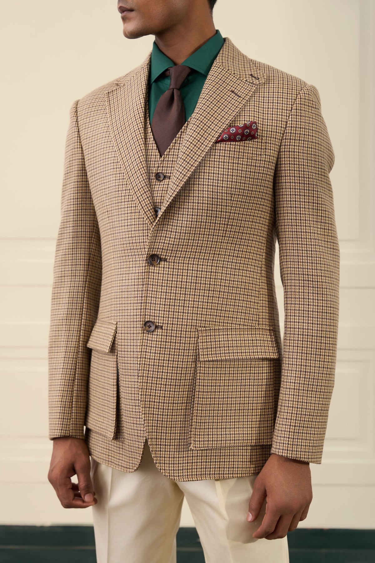 Houndstooth Heritage Blazer Gargee