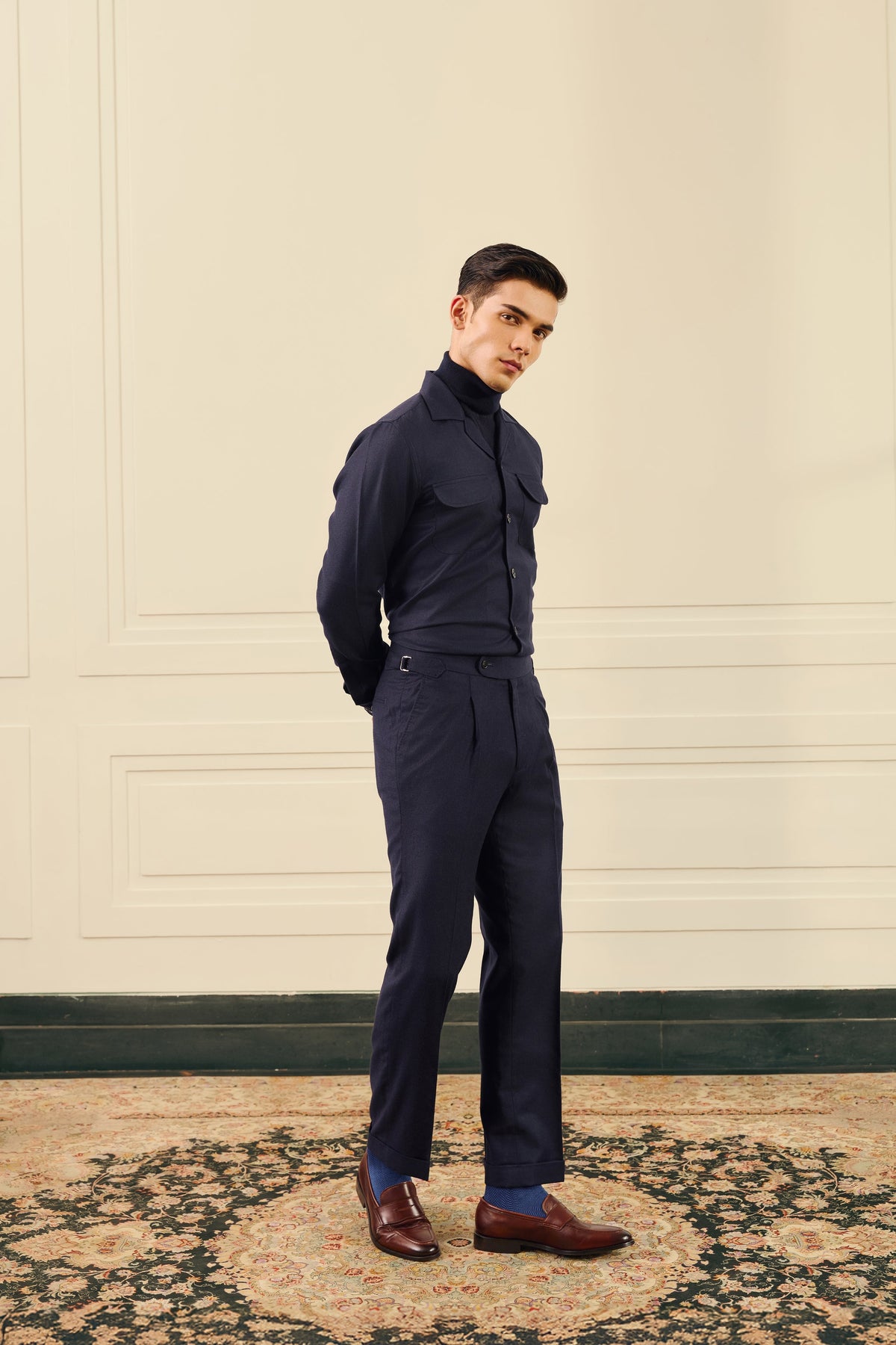 Navy Utility-Inspired Co-ord Gargee