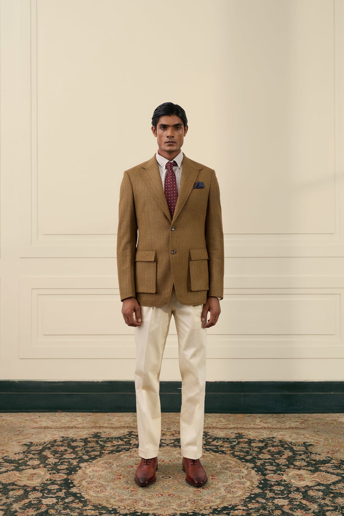 Tobacco Country Blazer Gargee