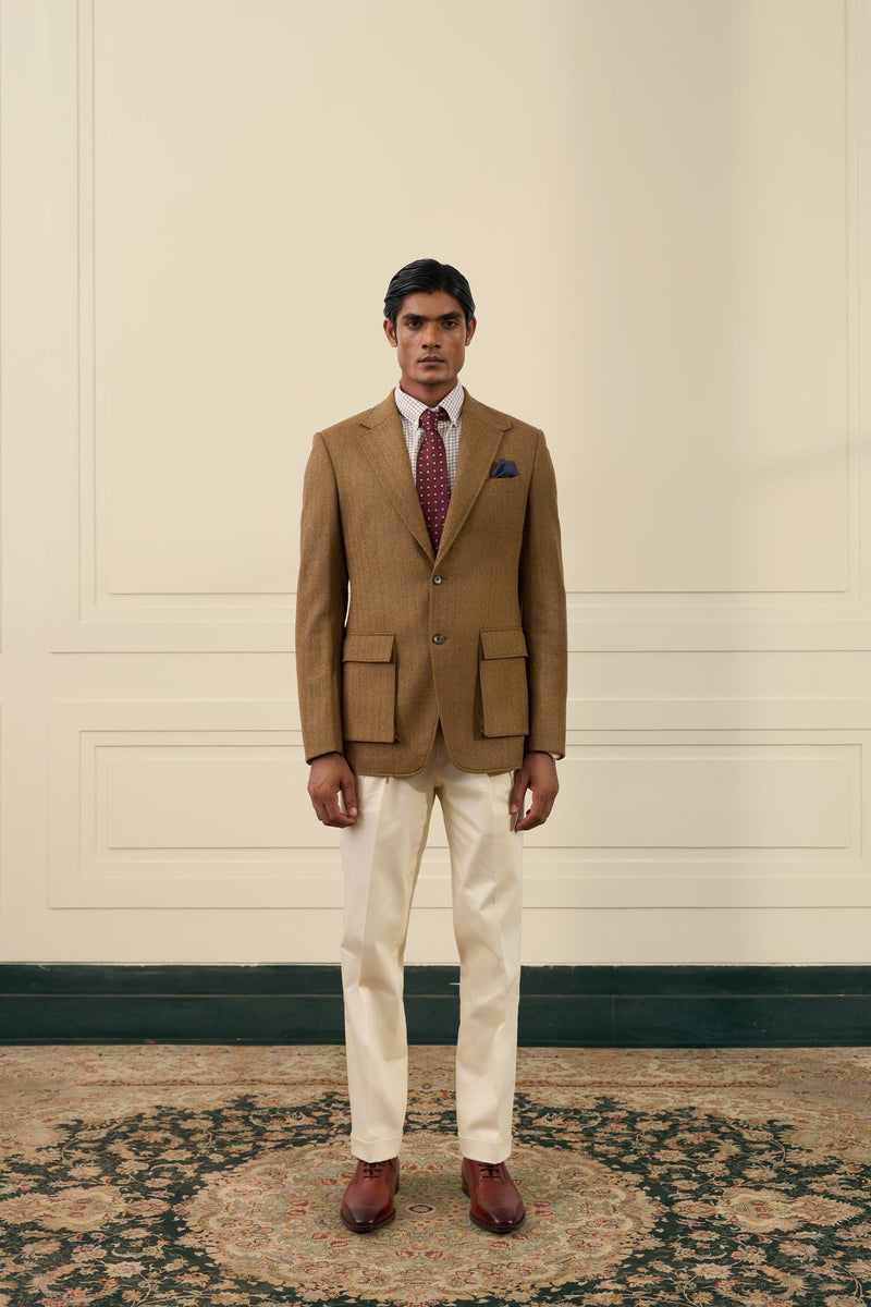 Tobacco Country Blazer Gargee