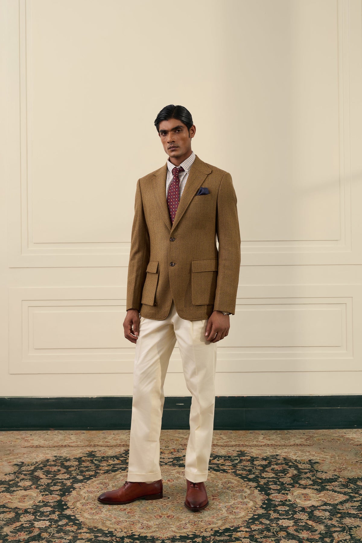 Tobacco Country Blazer Gargee