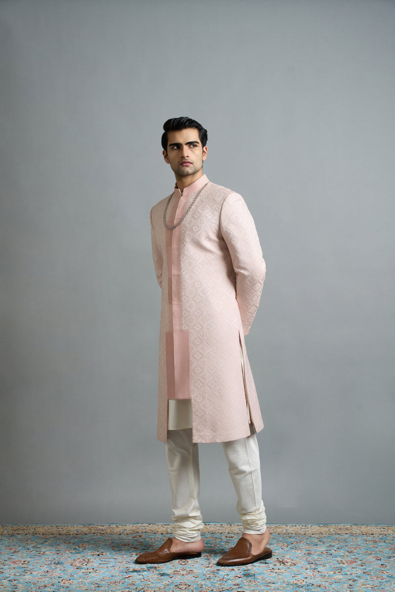 Gargee Designers Aarush Pink Sherwani Gargee