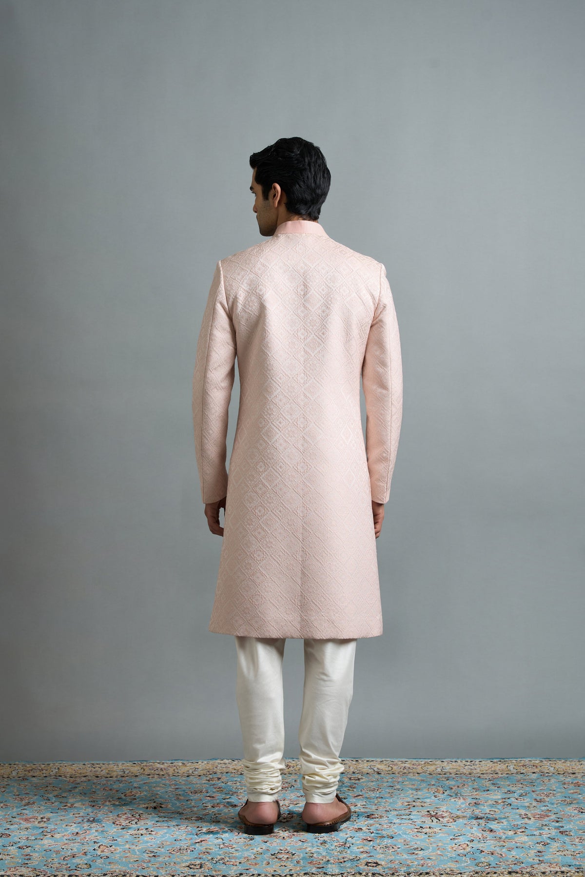 Gargee Designers Aarush Pink Sherwani Gargee