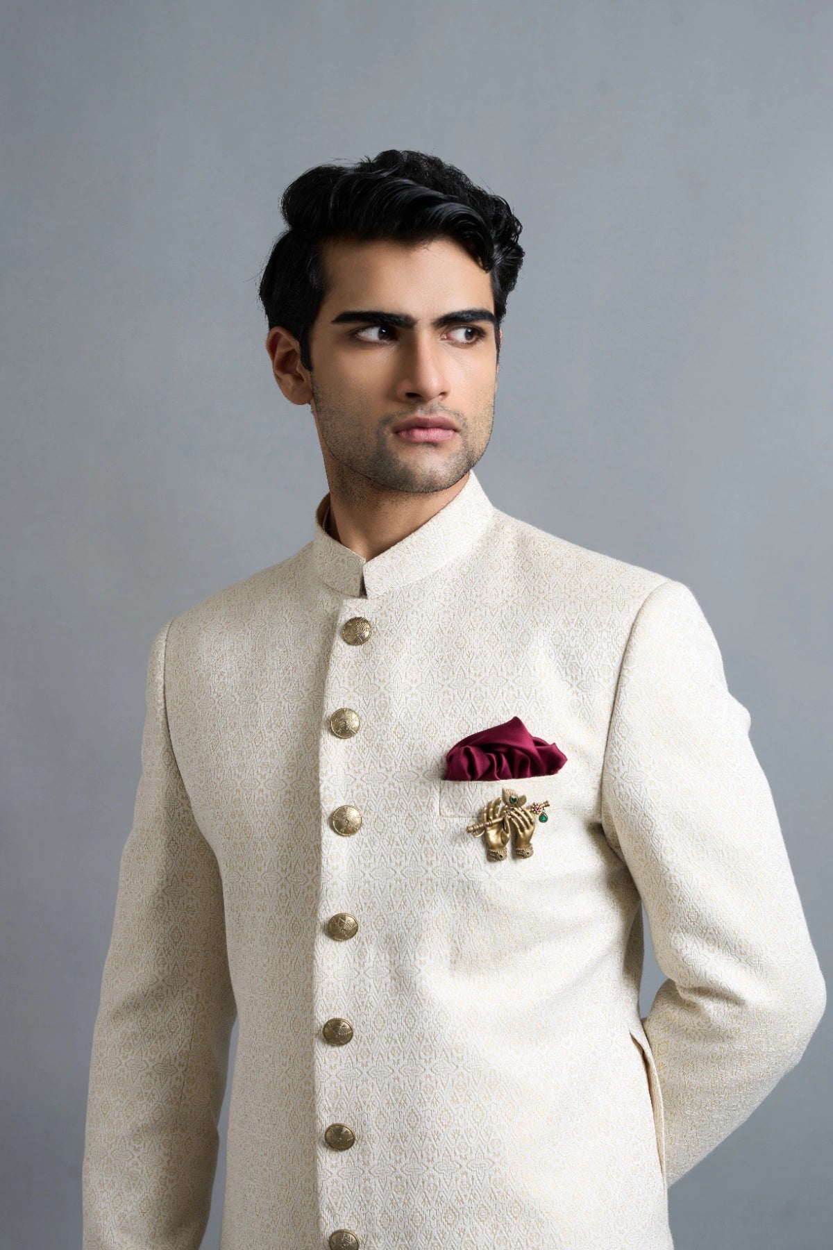 Gargee Designers Advait Ivory Sherwani Gargee